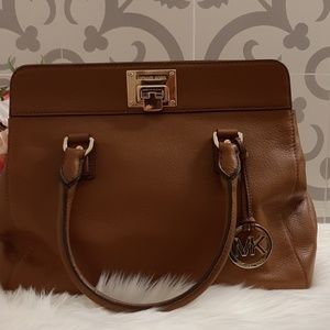 Michael Kors Brown Satchel Bag